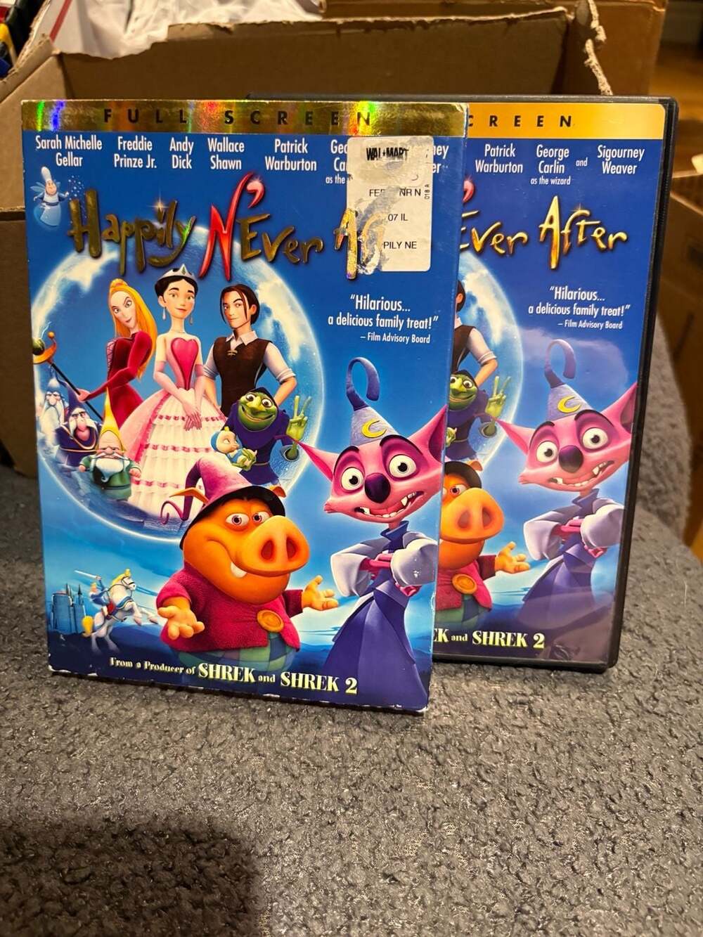 Happily N'ever after DVD